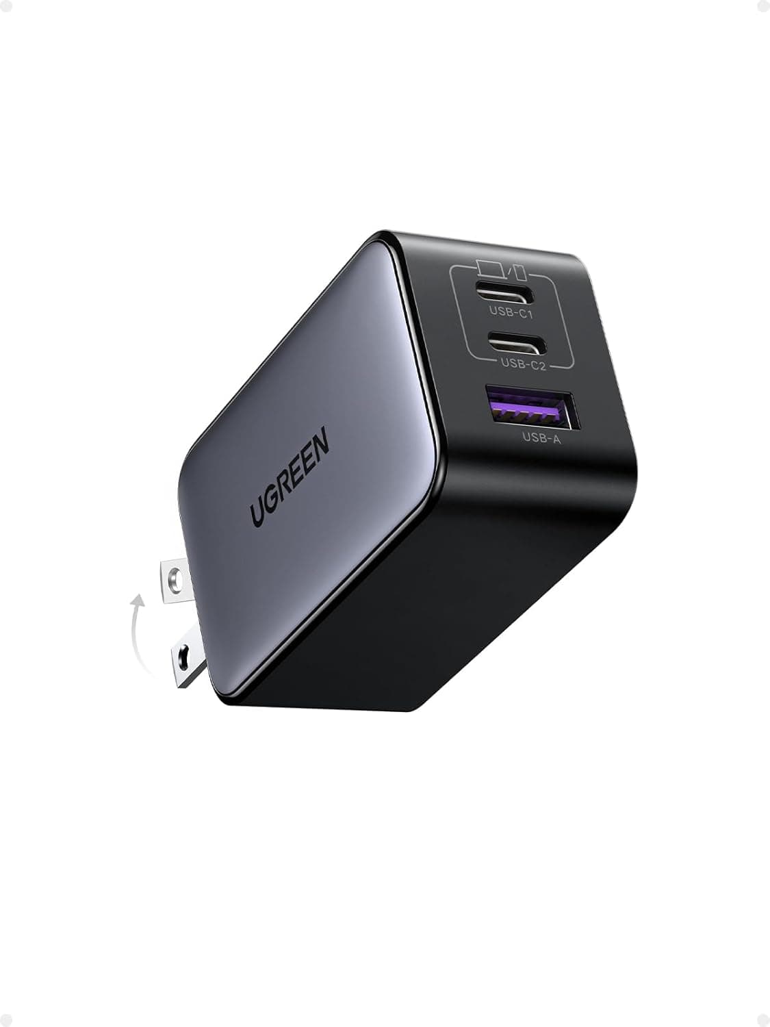 CARGADOR GAN 65 W FAST CHARGER