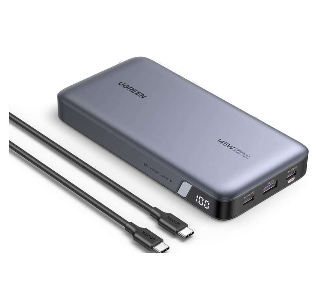 POWER BANK DE 25,000 MAH Y 145 W