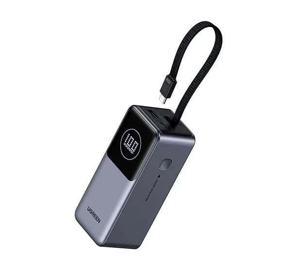 POWER BANK 20000MAH 130W CON CABLE USB C INTEGRADO