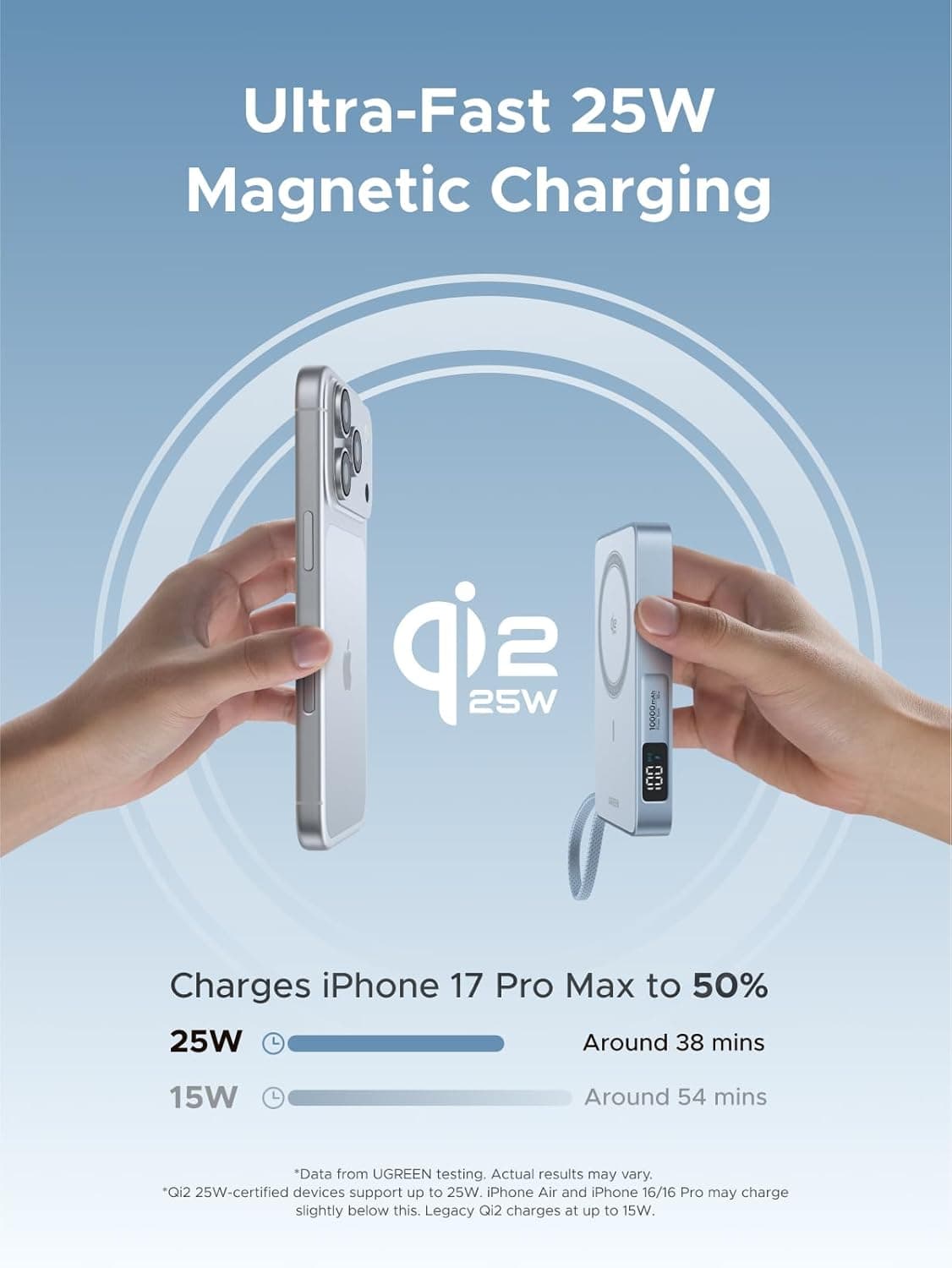 POWER BANK 10000MAH 25W QI2 MAGFLOW MAGNETIC alternate view