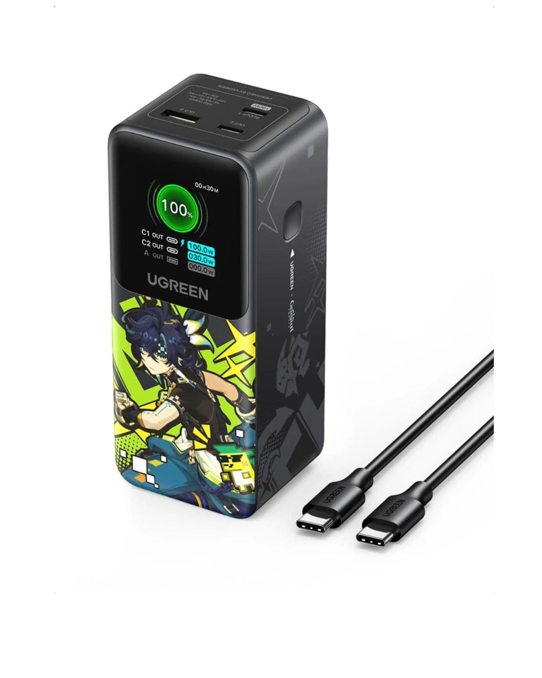 UGREEN NEXODE POWERBANK 130W GENSHIN IMPACT EDITION
