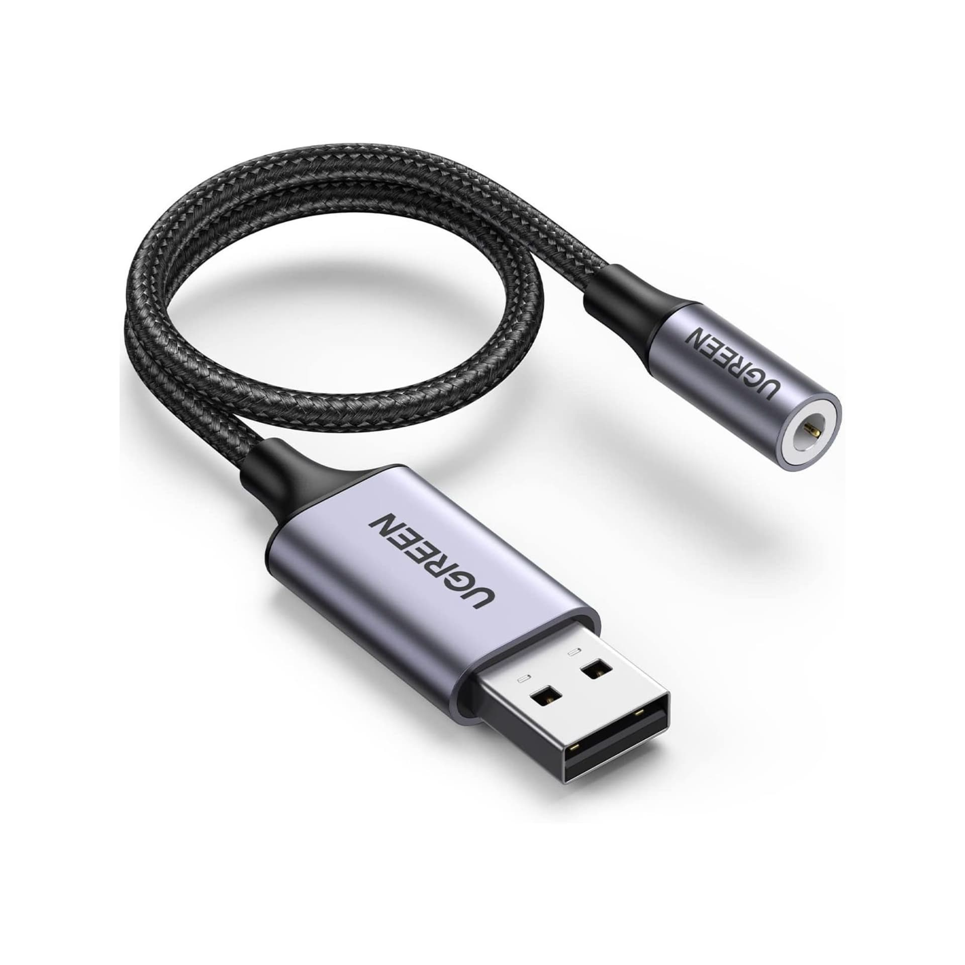 ADAPTADOR DE TARJETA DE SONIDO USB A 3,5 MM