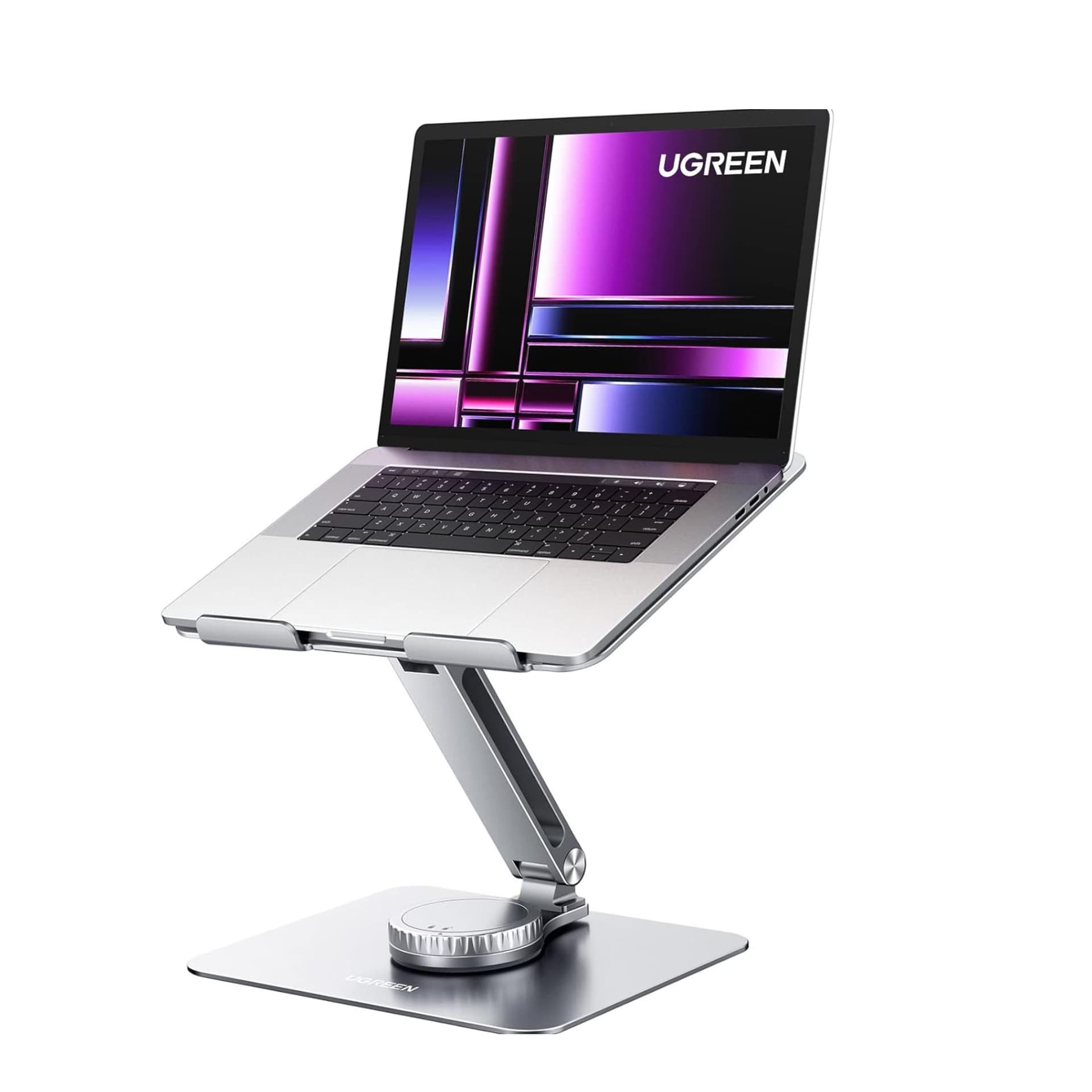 SOPORTE PARA LAPTOP, BASE LAPTOP GIRATORIA 360 ÁNGULO AJUSTABLE