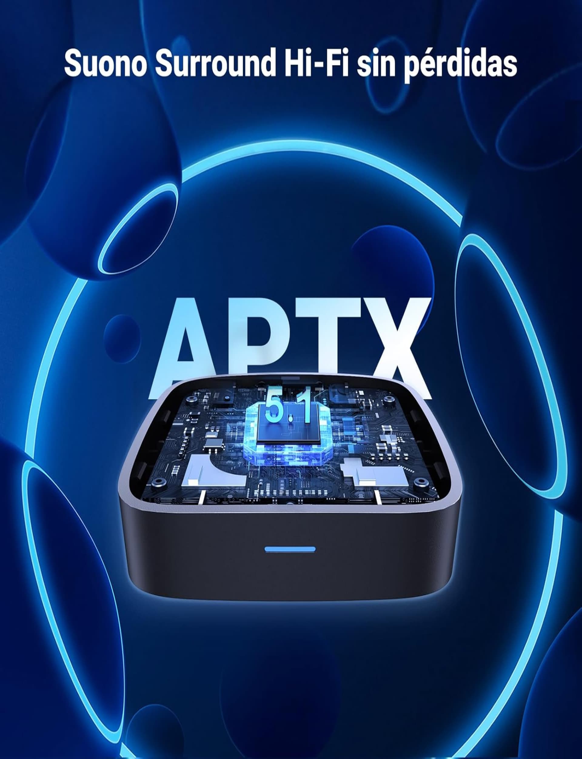 UGREEN RECEPTOR BLUETOOTH 5.1 APTX HD alternate view