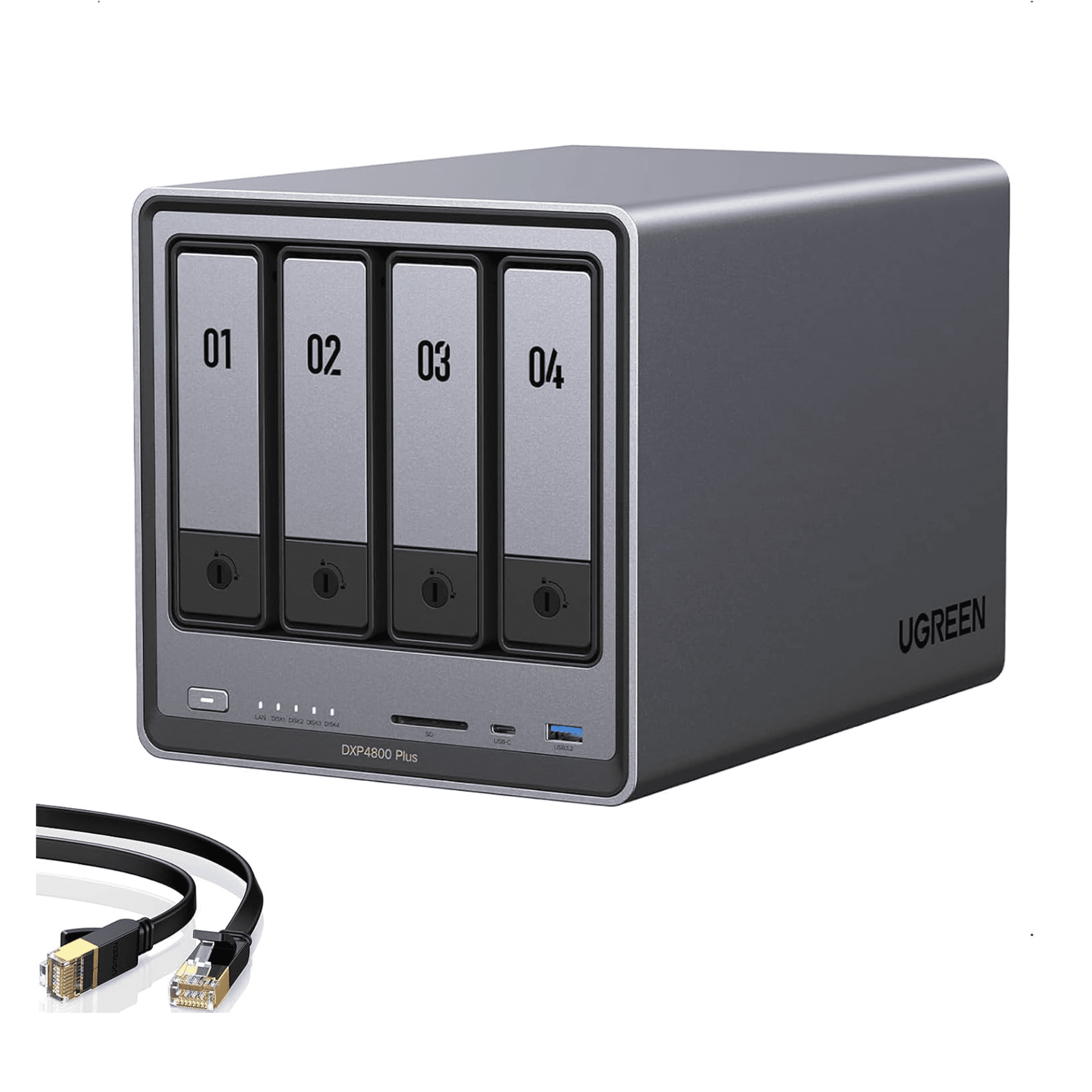 UGREEN NAS DX4800PLUS 4 BAHIAS