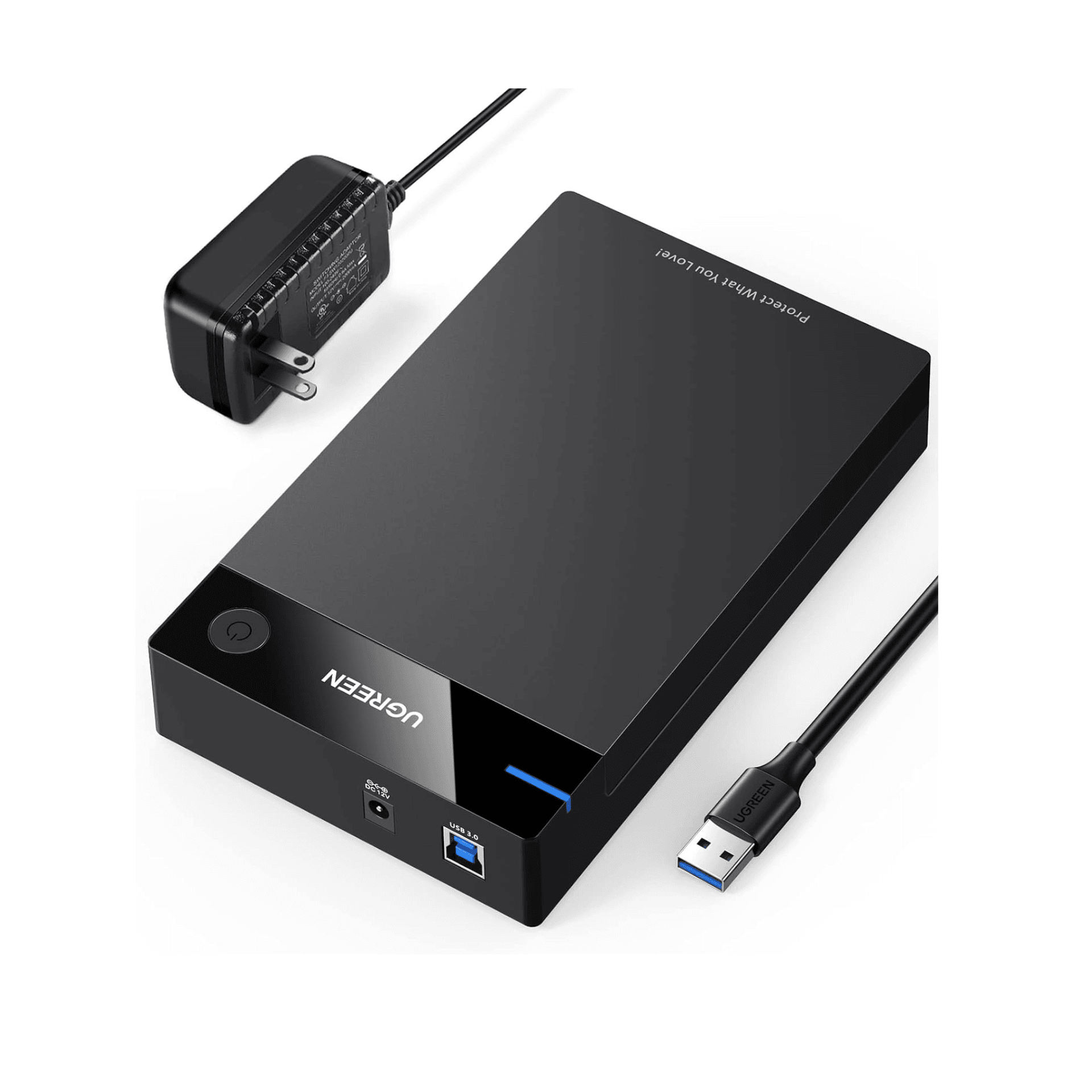 UGREEN CAJA DE DISCO DURO EXTERNO PARA SSD HDD SATA DE 3.5 2.5
