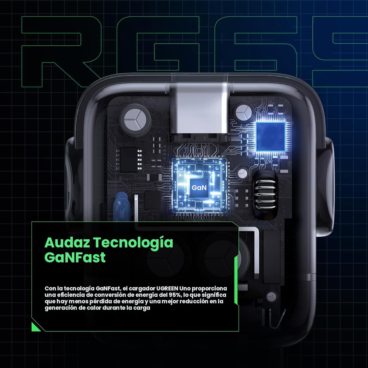 UGREEN CARGADOR NEXODE ROBOT 65W alternate view