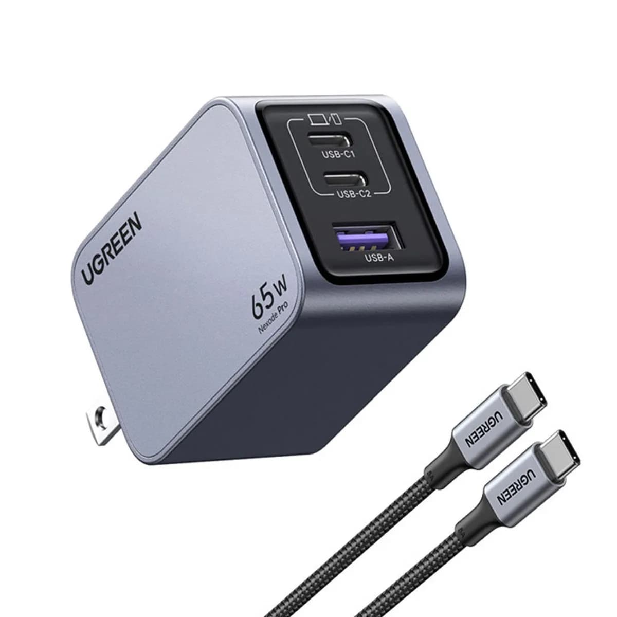CARGADOR NEXODE PRO 65 W INCLUYE CABLE
